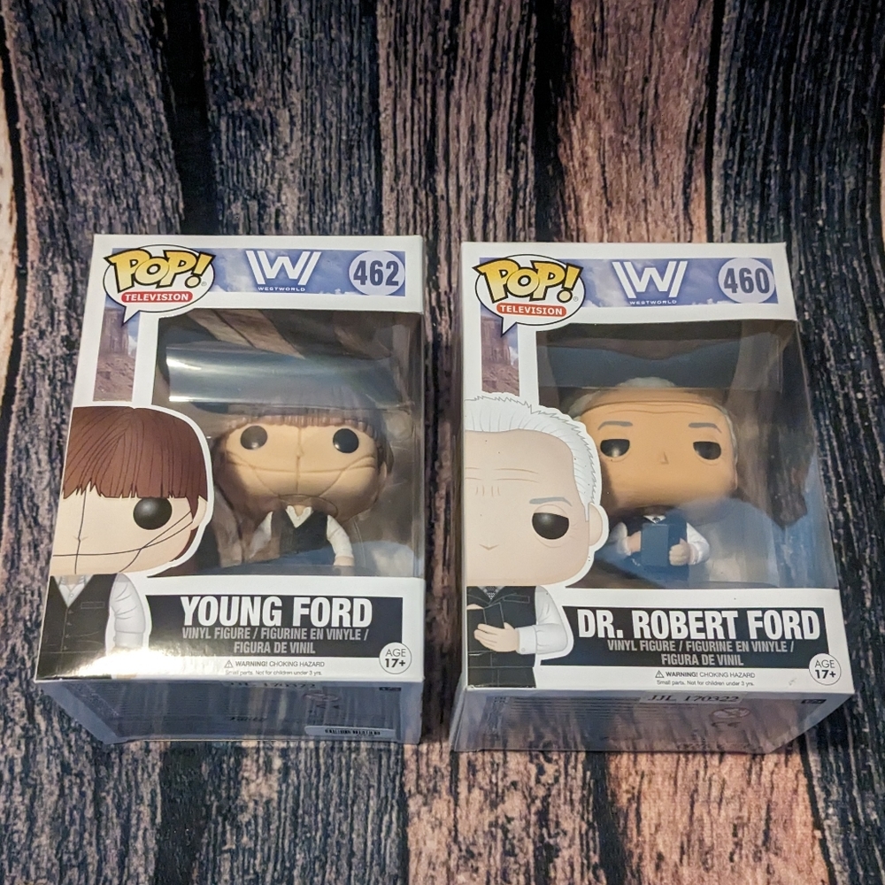 Funko Pop HBO Westworld Ford Pops Bundle #460 #462
